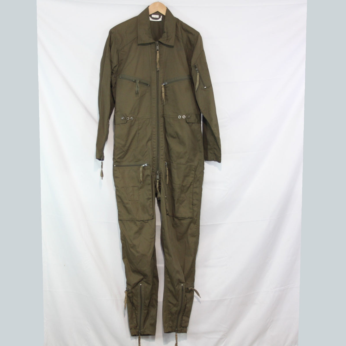 German Military Style Flight Suit Olive Overall Army Airforce 36" Chest (3381)