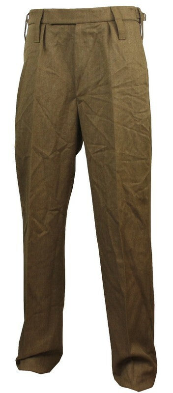 Genuine Surplus British Army No2 Dress Trousers Tan Smart Uniform Formal