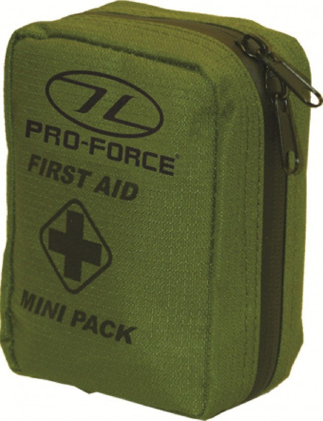 Highlander Mini First Aid Kit Military Green