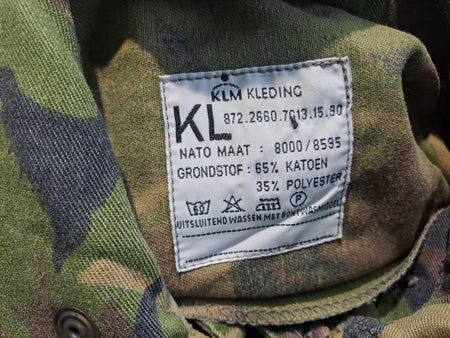 Genuine Surplus Dutch DPM Tank Suit Coverall Overall Tough Camo 40-42" (2578)