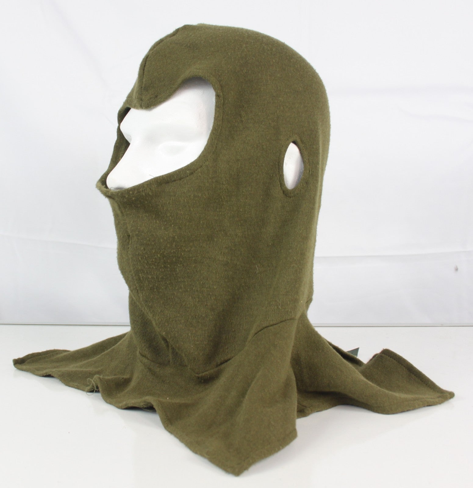 Genuine Surplus British AFV FR Tank Crew Balaclava Green