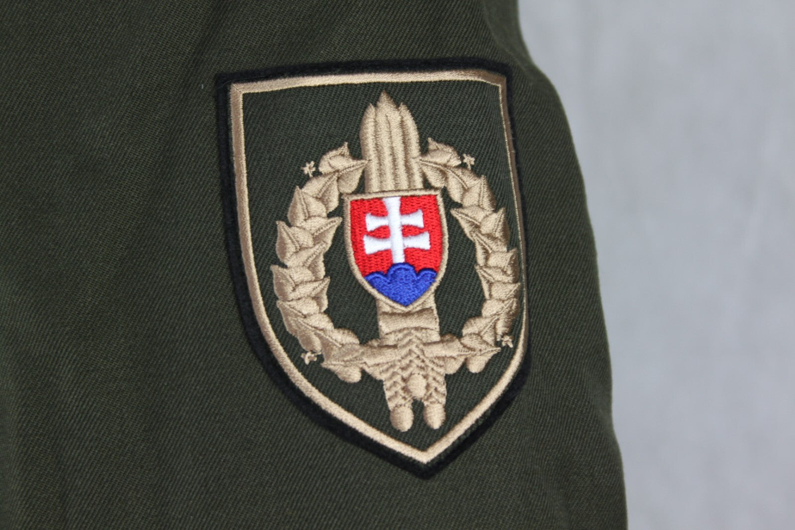 Genuine Slovakian Army Uniform Jacket Mens Dress Jacket Green All Sizes badged