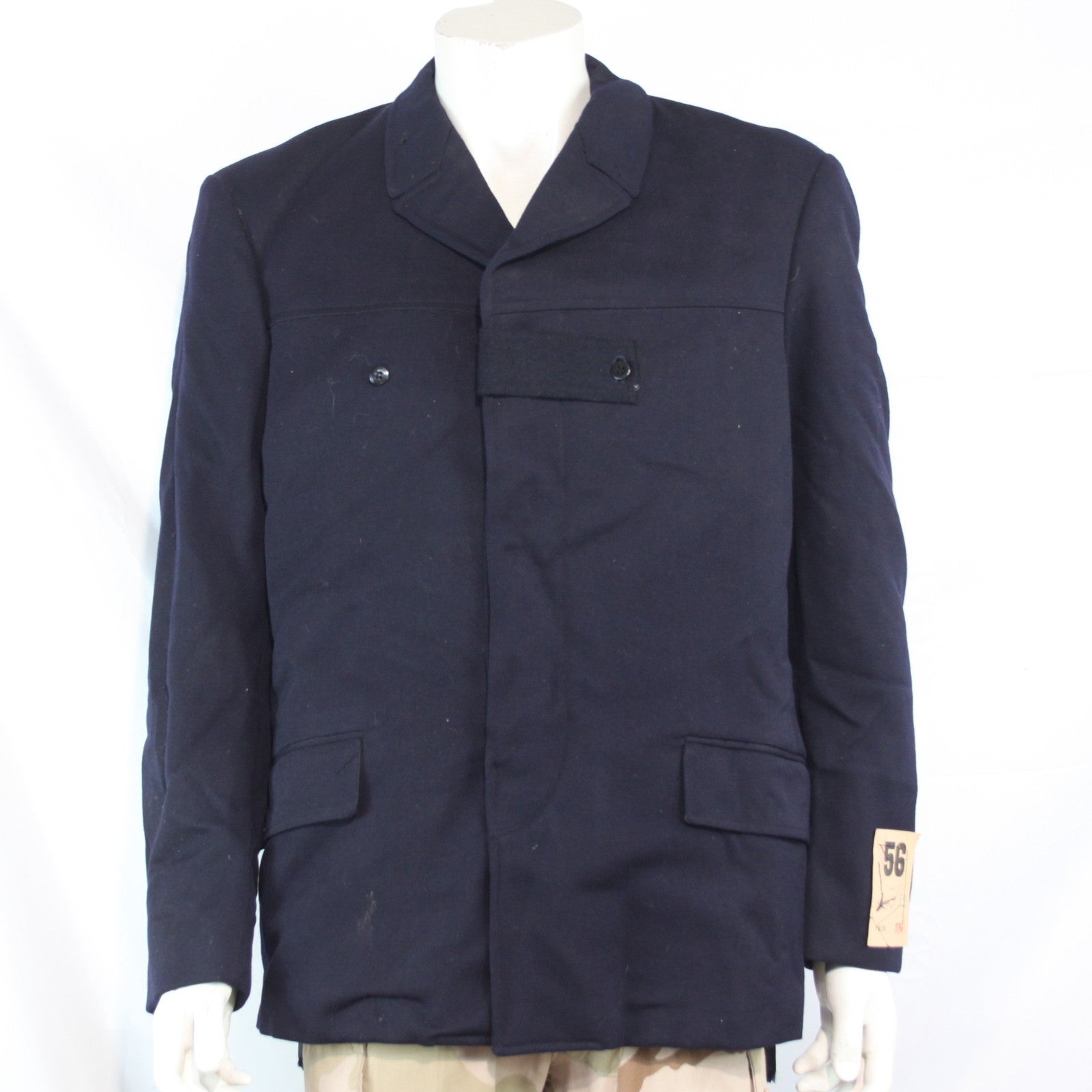 NEW French Wool Mix Winter Quilted Lining Deck Jacket Coat 38-40" (3648)