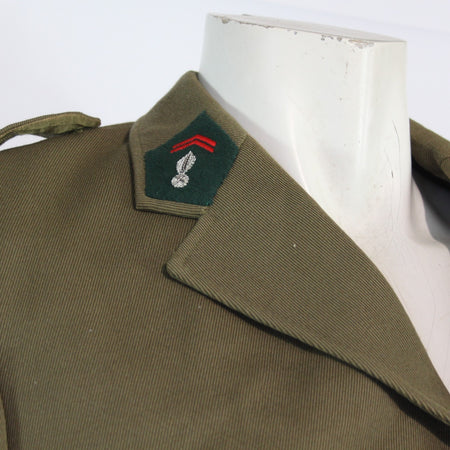 Uniform Dress Jacket Genuine Surplus French Army Heavy Olive 40" Chest (3497)