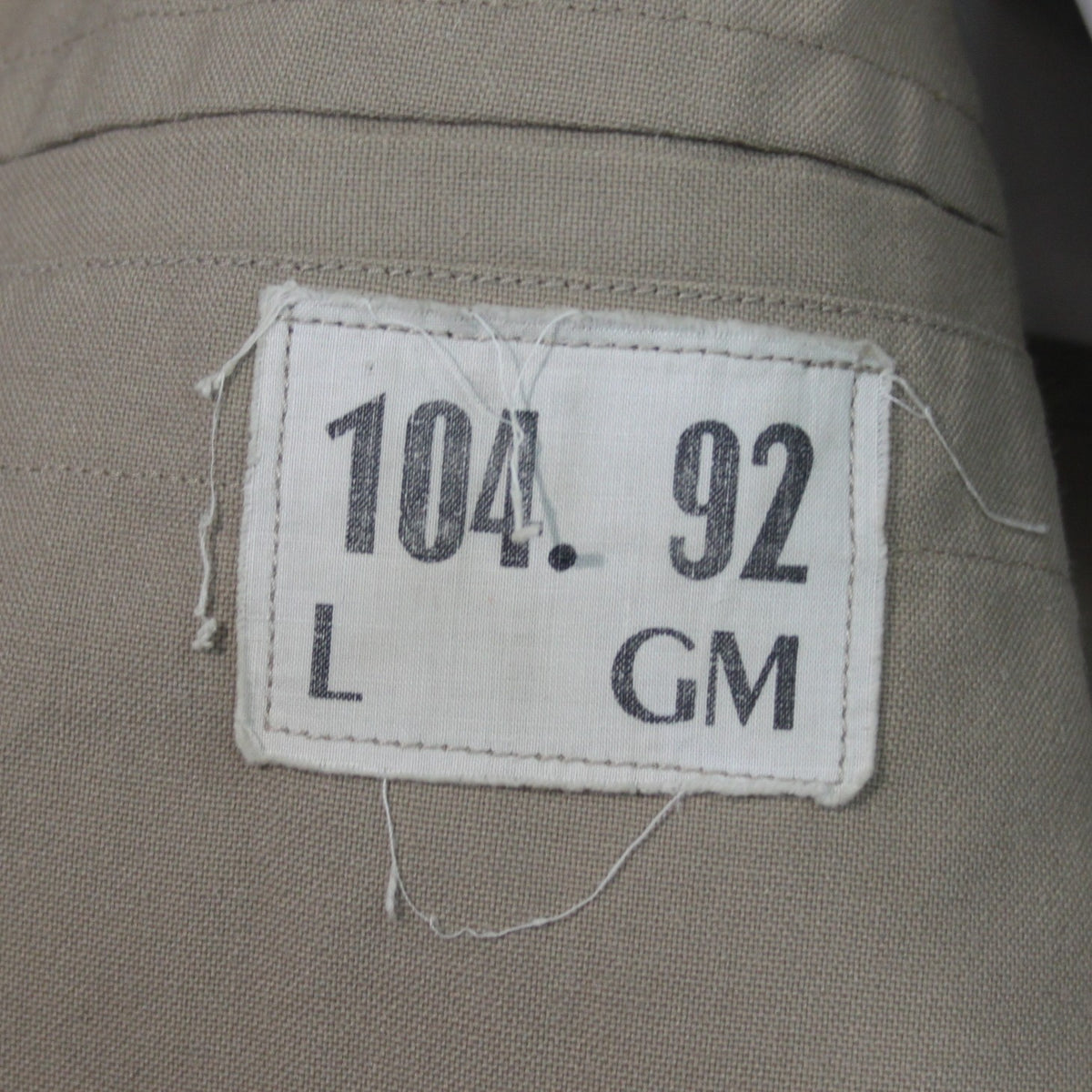 1960's French Artillery Major's Dress Jacket Sand Army Genuine Surplus 40"(4134)