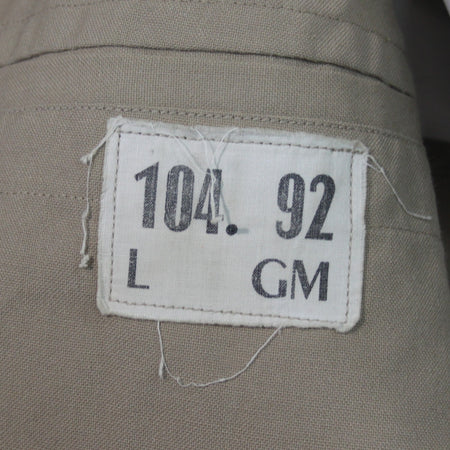 1960's French Artillery Major's Dress Jacket Sand Army Genuine Surplus 40"(4134)