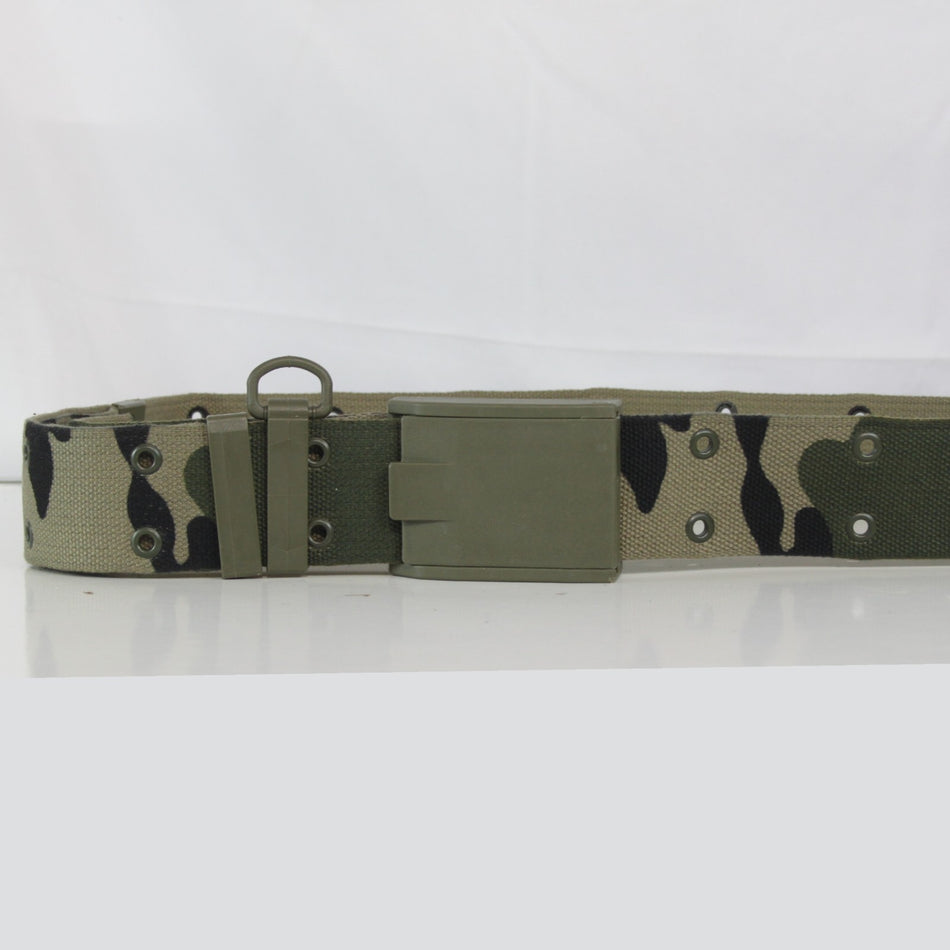 G1 Genuine Surplus French 50mm Webbing Belt CCE Camo 40-60" Waist (3842)