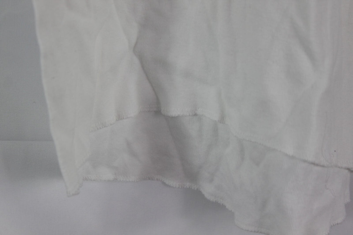Genuine Surplus British Aircrew Thermal Long Sleeve Top Cotton White