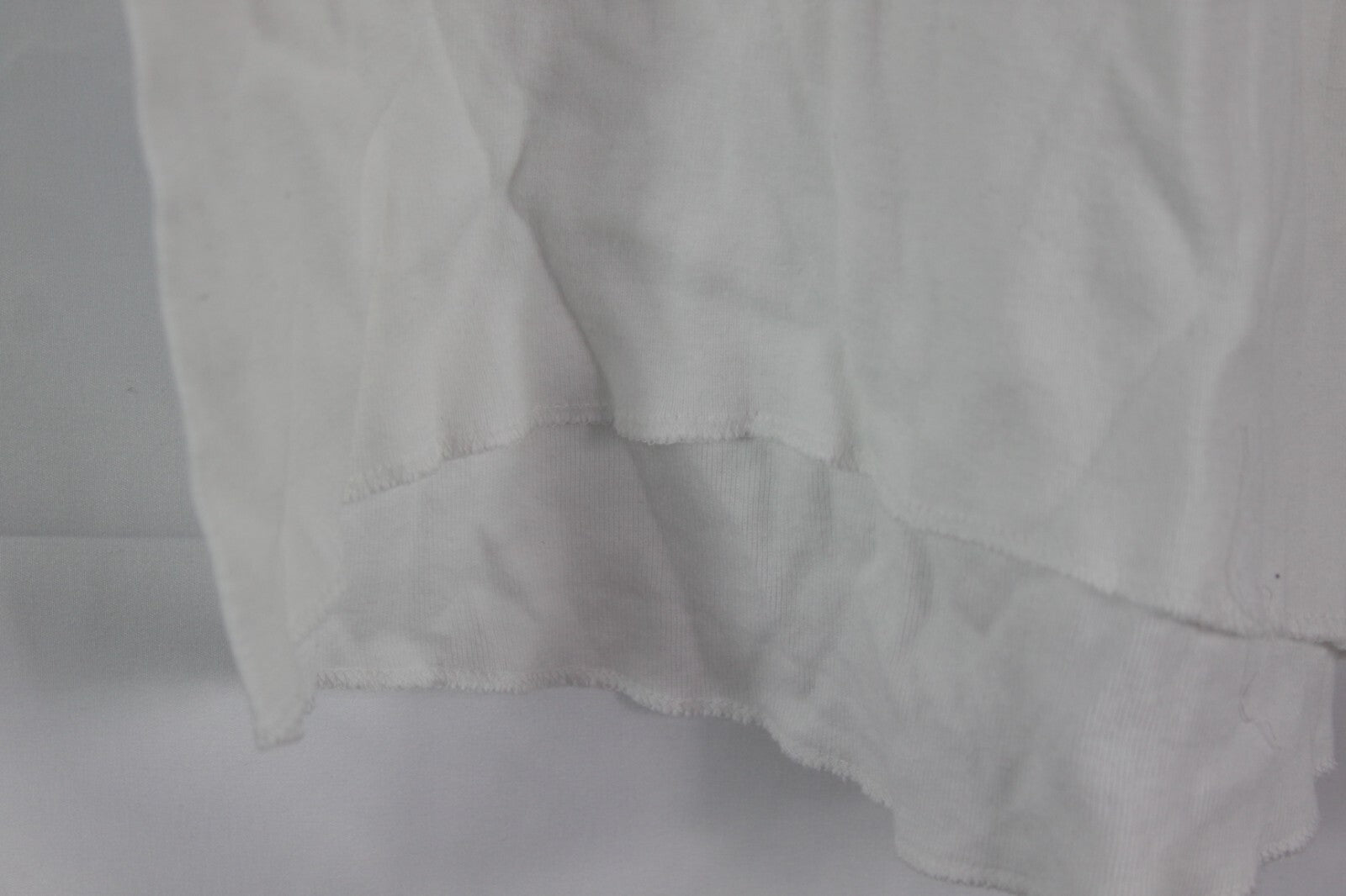 Genuine Surplus British Aircrew Thermal Long Sleeve Top Cotton White
