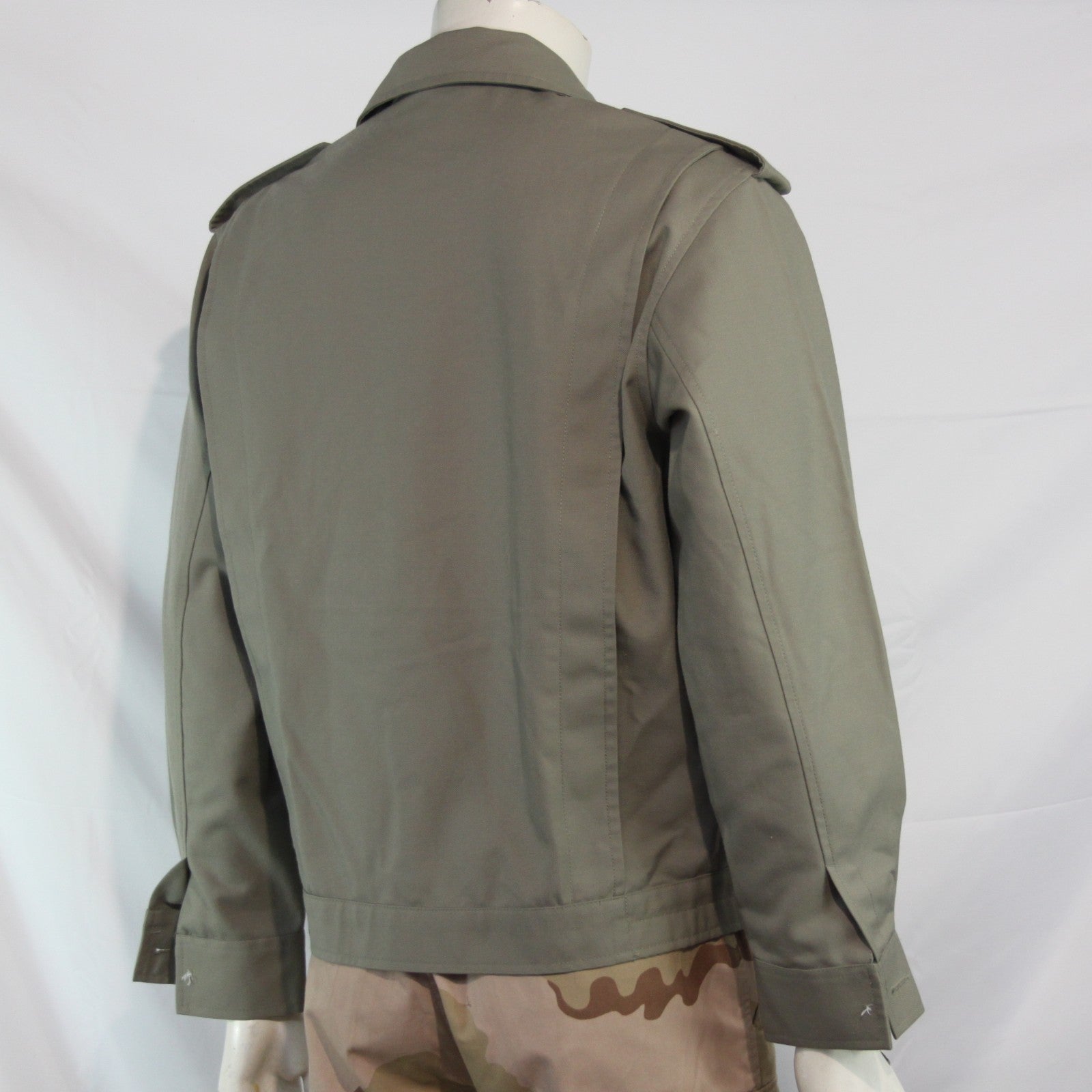 Genuine Surplus French Army Beige Ike Style Jacket Grade 2 38" Chest (3482)