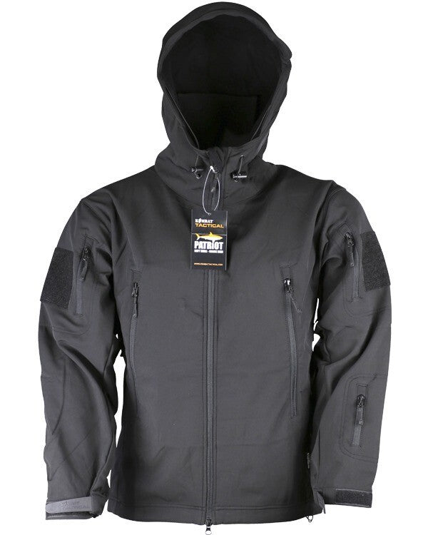 End of Line KT Patriot Softshell Jacket Black Green Camo Tactical military