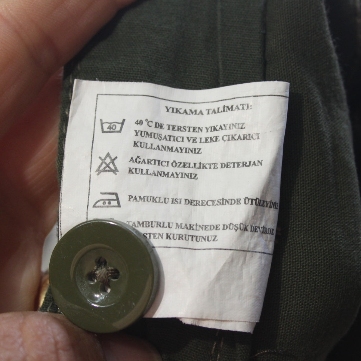 Turkish Army Camo Trousers Combats Genuine Surplus (4325)