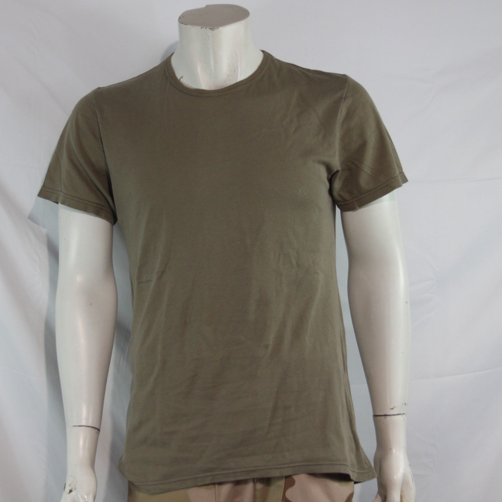Genuine Surplus French Army T-Shirt Faded Olive (4280)