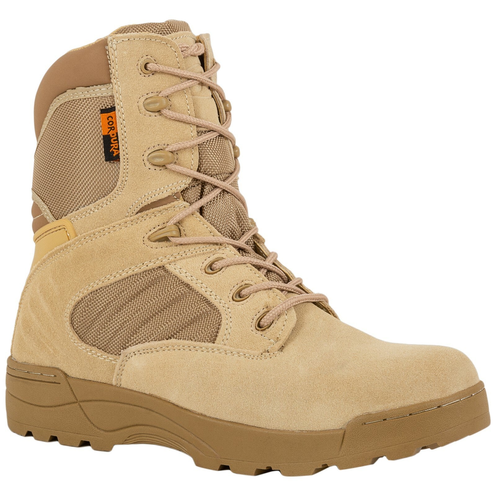 ED Highlander Echo Desert Boot Adult Military Mens Sand Leather Size UK 13 & 9