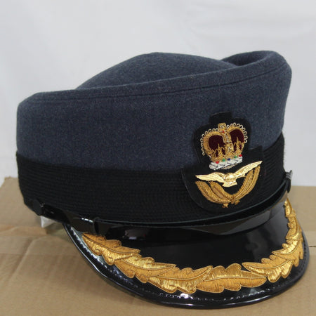 NEW British RAF Group Captain Womens Dress Hat Genuine Surplus 57cm (4416)