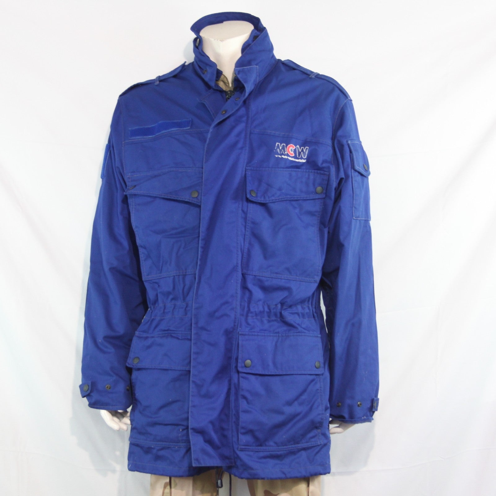 Dutch Army Waterproof Lined Jacket Motor Mechanic Genuine Surplus 44-46"  (4302)