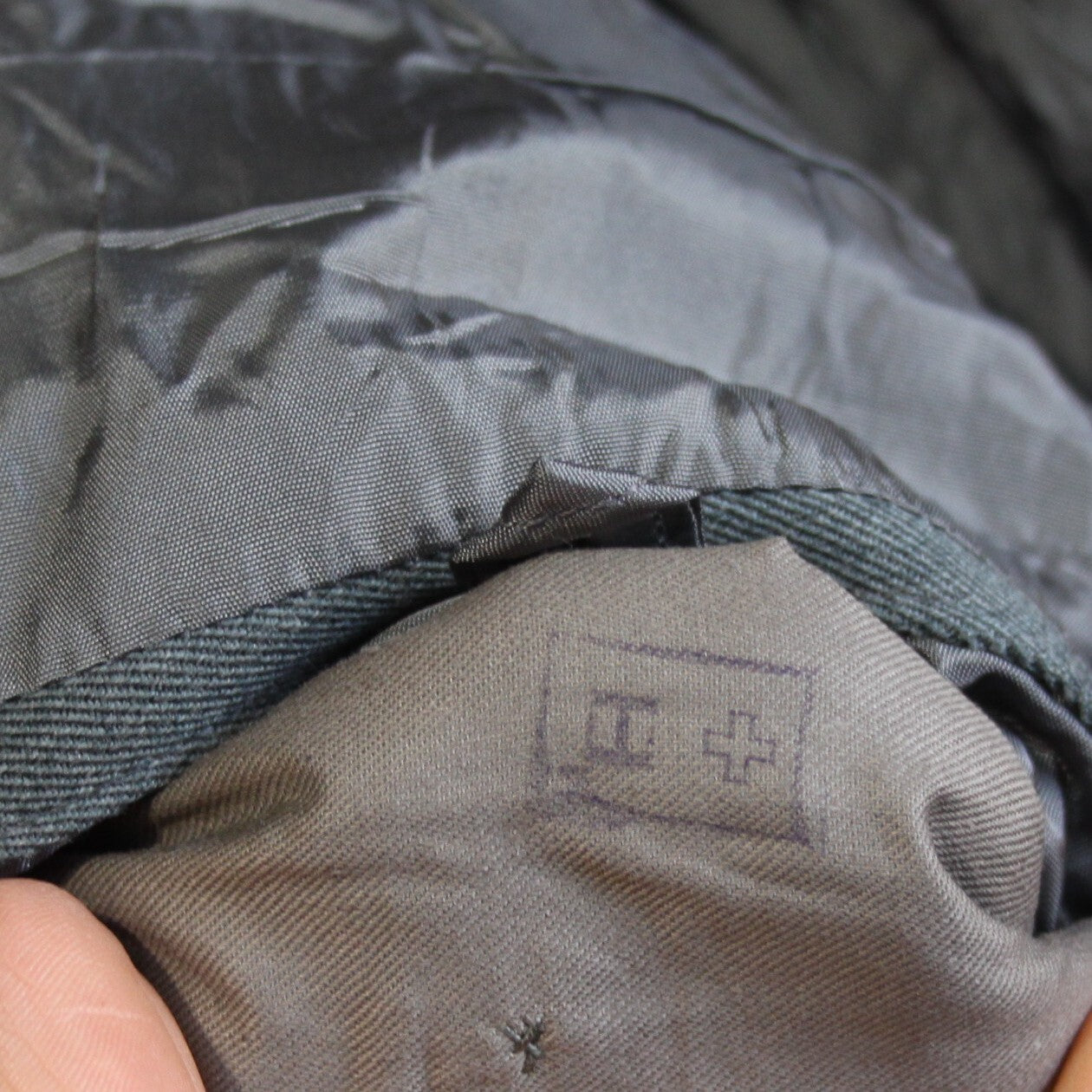 Genuine Surplus Swiss Army Dress Jacket 4 Button Badged Blue Grey All Sizes 3313