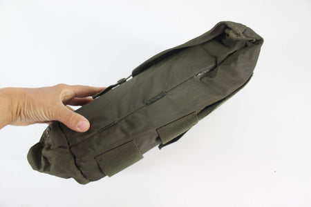 Genuine Surplus Webbing Pouches Fit onto belt with straps on back Austrian (1378