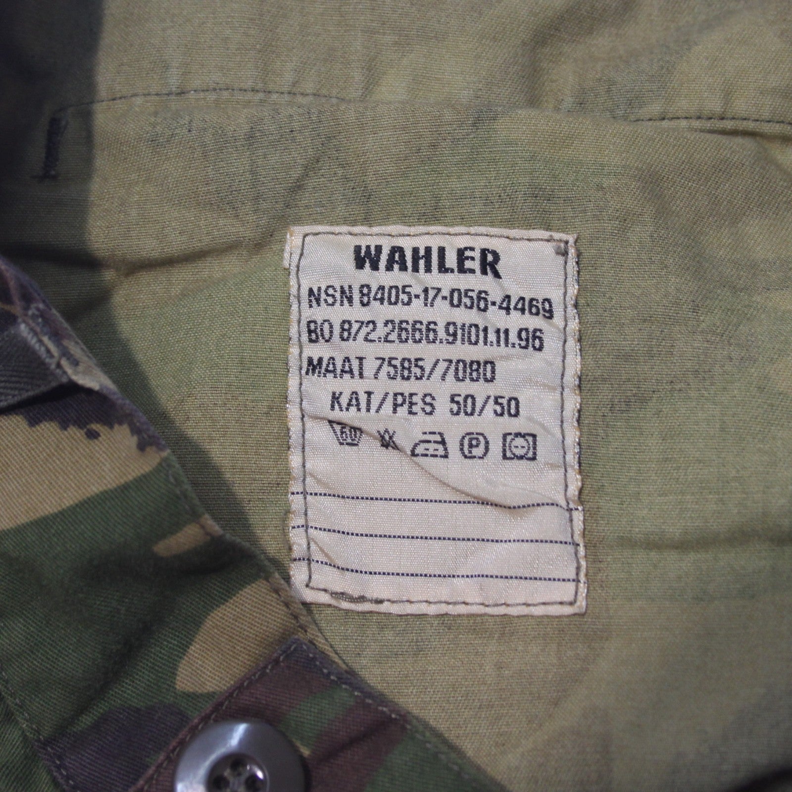 Genuine Surplus Dutch Army Lightweight DPM Combat Trousers G2 (4431)