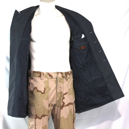 Genuine Surplus Bulgarian Army Dress Uniform Jacket Blue  46" Chest (3566)