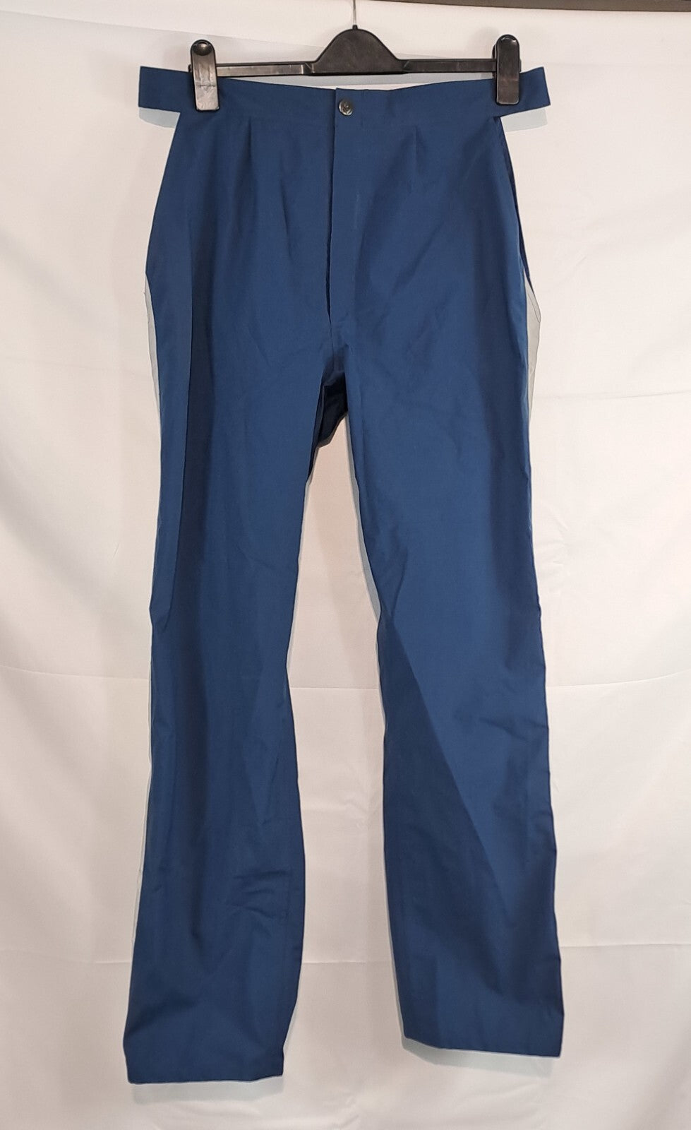 Genuine Surplus Open Side Rain Waterproof Trousers Lightweight 32-34" (2772)