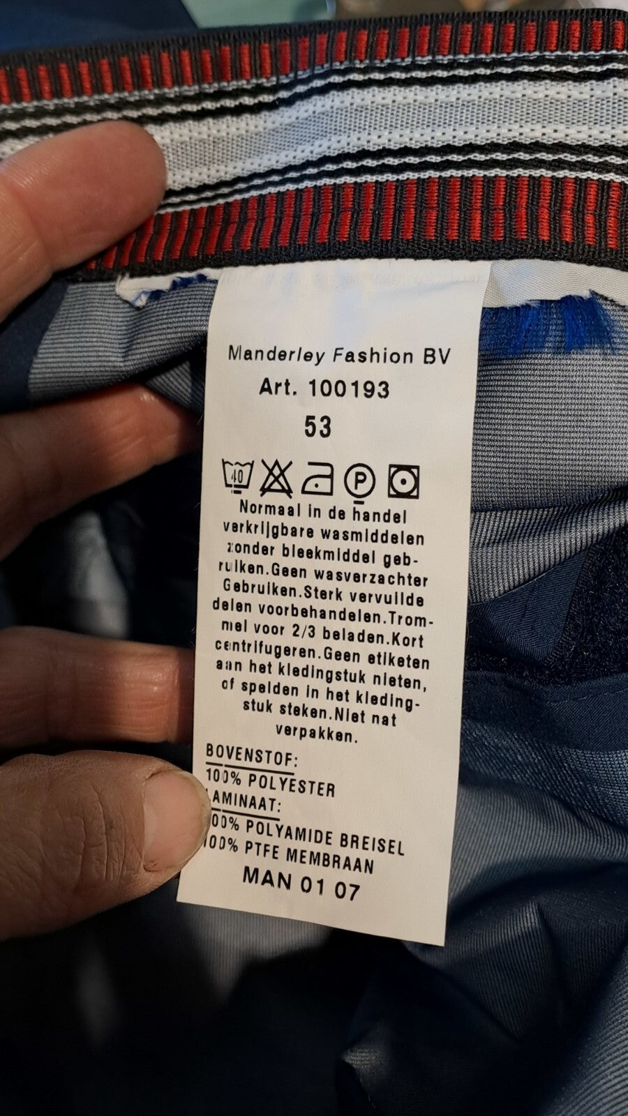 Genuine Surplus Open Side Rain Waterproof Trousers Lightweight 32-34" (2772)