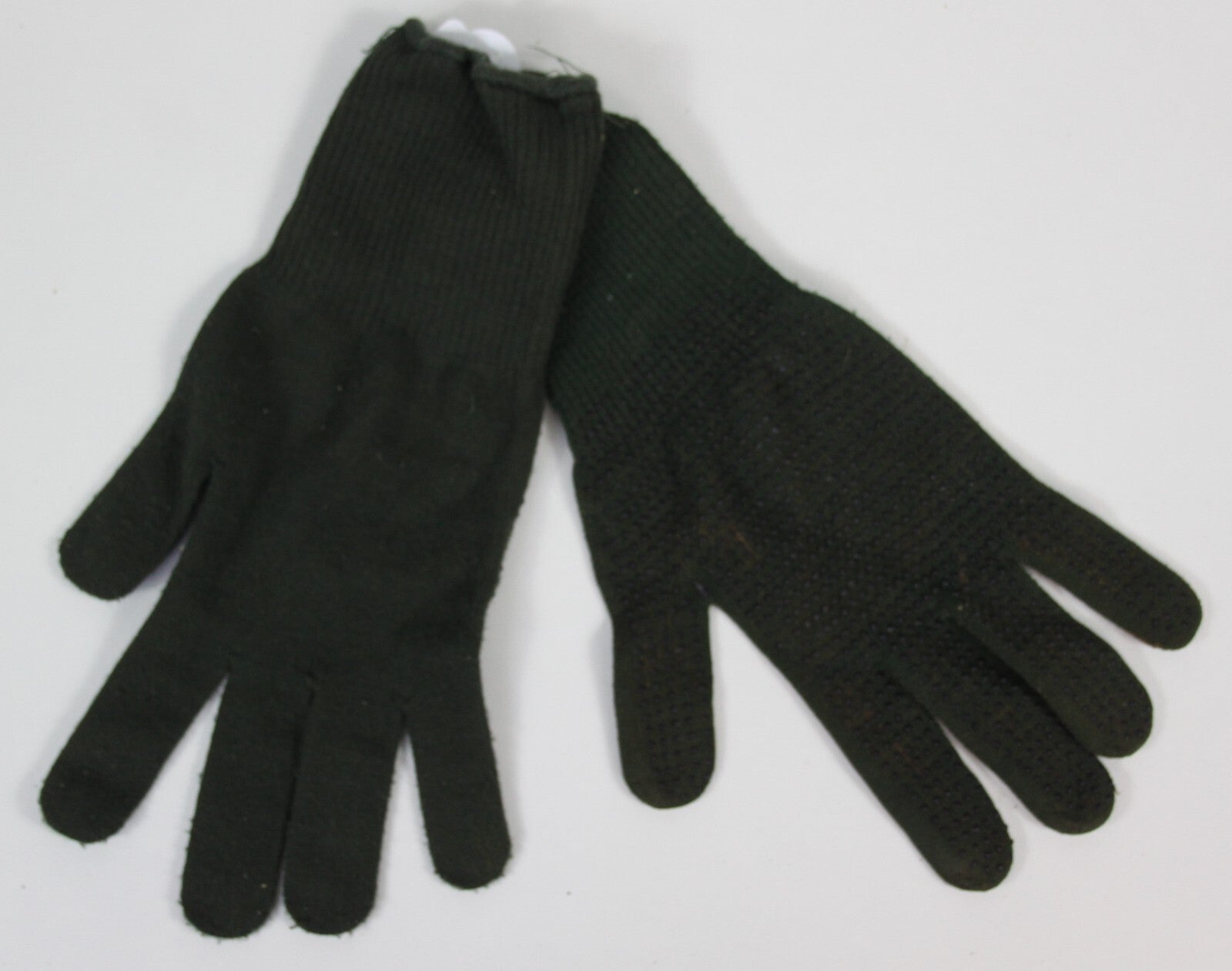 Genuine Surplus British Army Knitted Contact Gloves Stretch Sticky Palm Grip