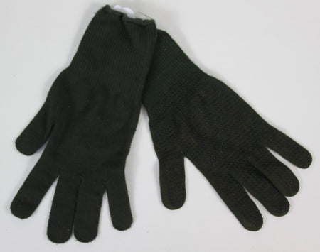Genuine Surplus British Army Knitted Contact Gloves Stretch Sticky Palm Grip