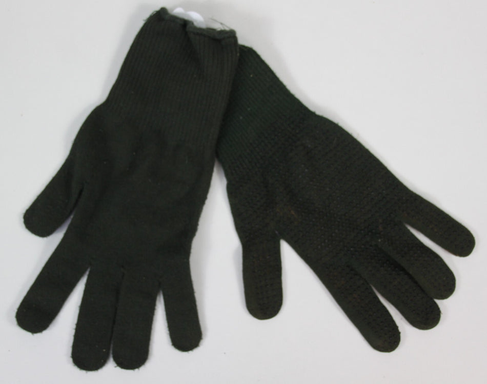 Genuine Surplus British Army Knitted Contact Gloves Stretch Sticky Palm Grip
