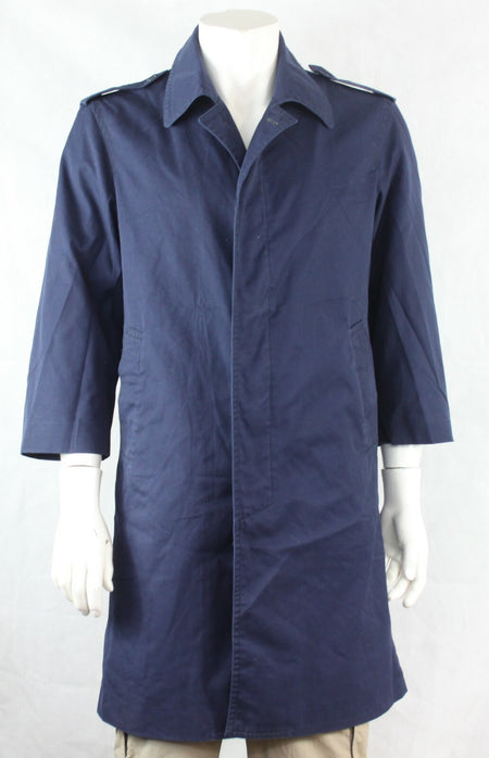 Genuine Surplus French Army Raincoat Mac overcoat 33" Chest Short (617)