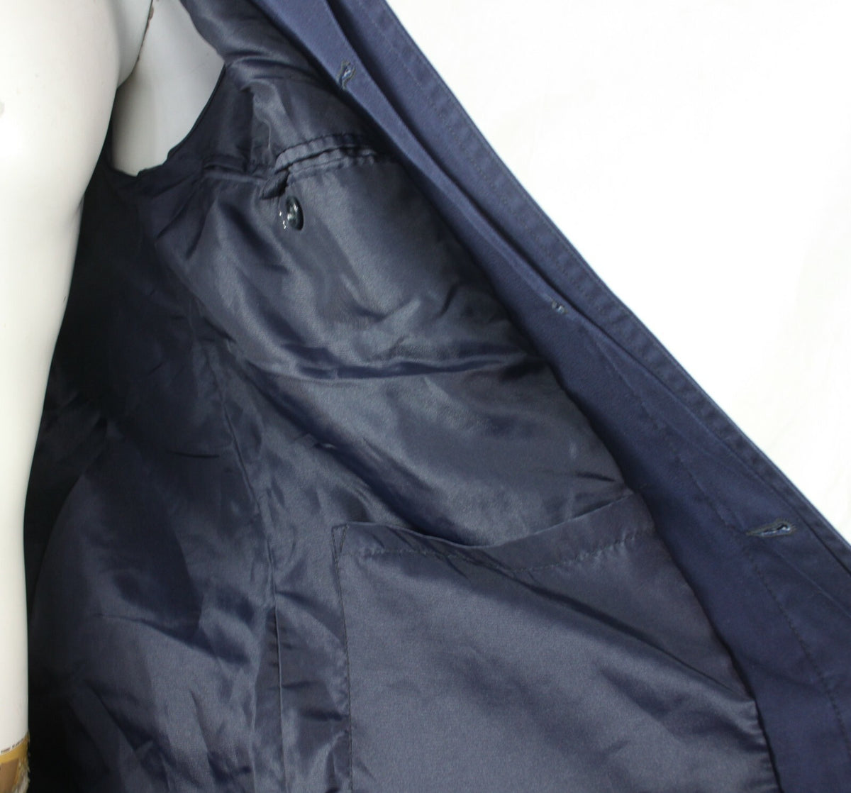 Genuine Surplus French Army Raincoat Mac overcoat 33" Chest Short (617)