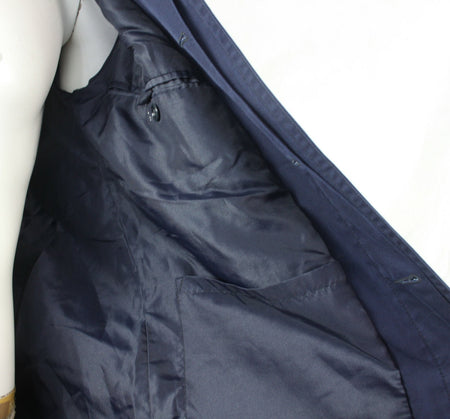 Genuine Surplus French Army Raincoat Mac overcoat 33" Chest Short (617)