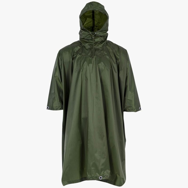 Highlander Waterproof Adventure Poncho Military Style Green Camo