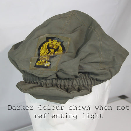 Italian State Police Waterproof Over Cap Cover Reflective Genuine Surplus (3934)