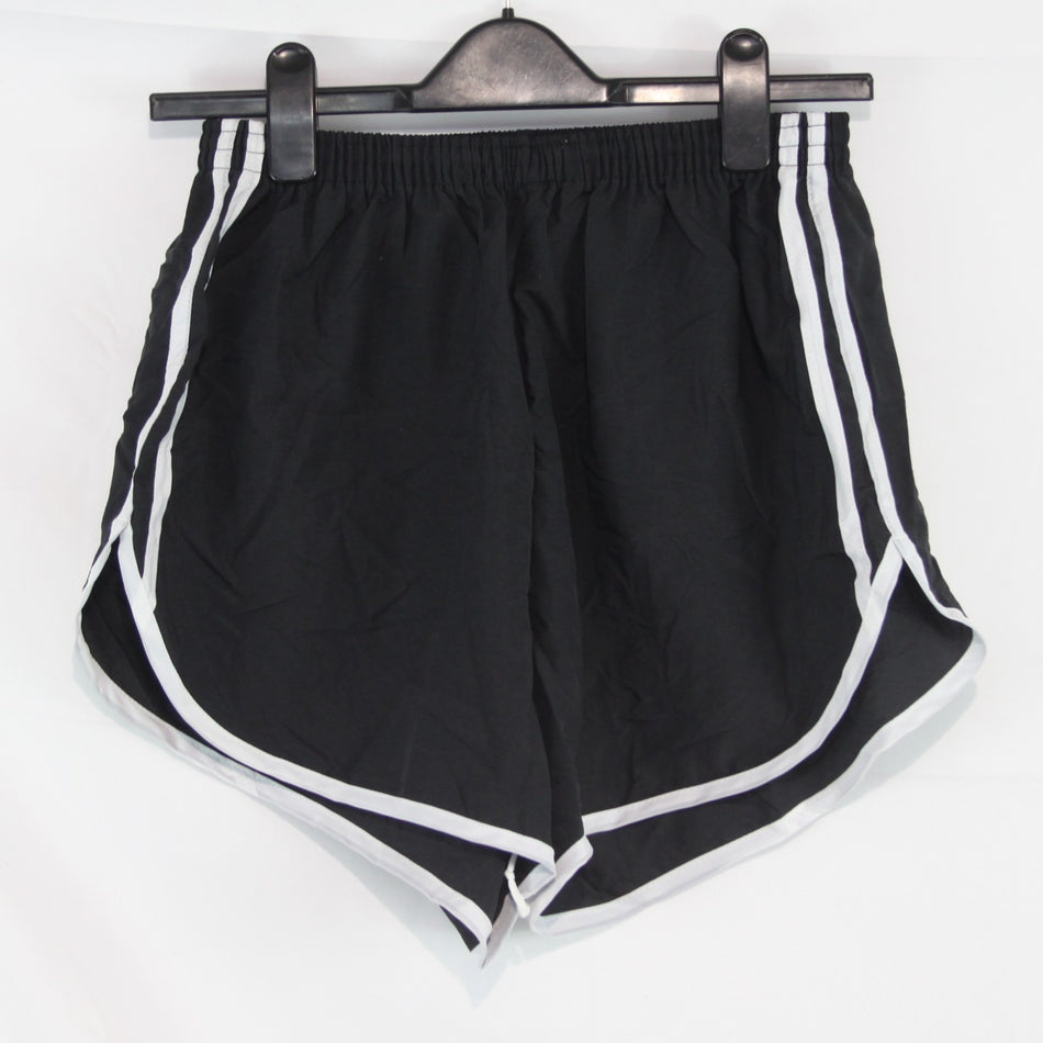 Genuine Surplus French Forces Tri-Service PT Shorts Black Striped  (4376)