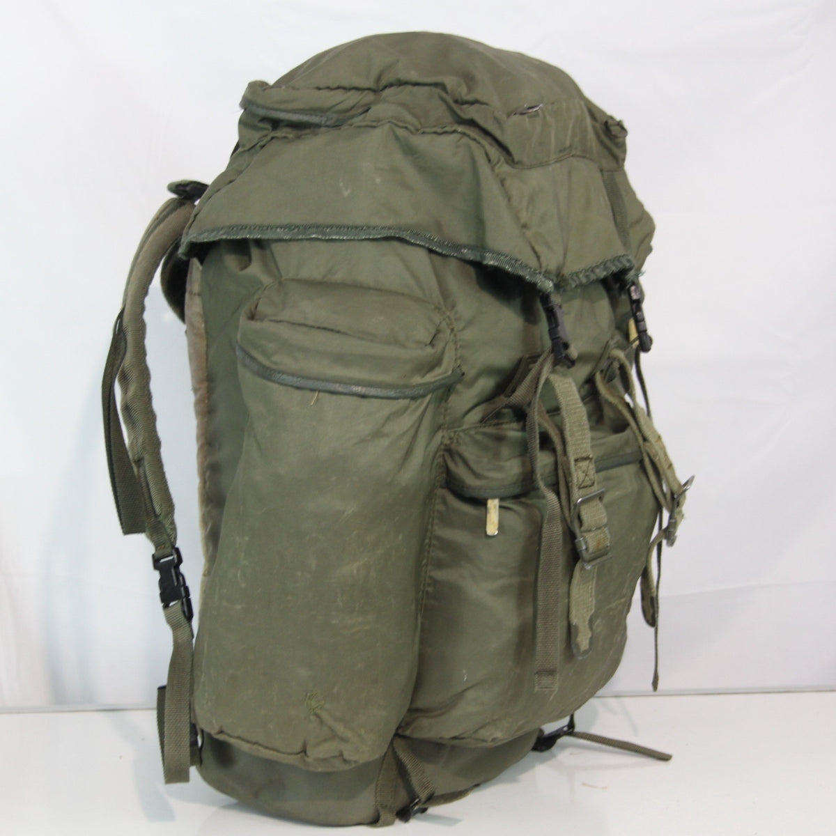 Genuine Surplus Vintage Millet Rucksack Olive Green Repaired (3451)