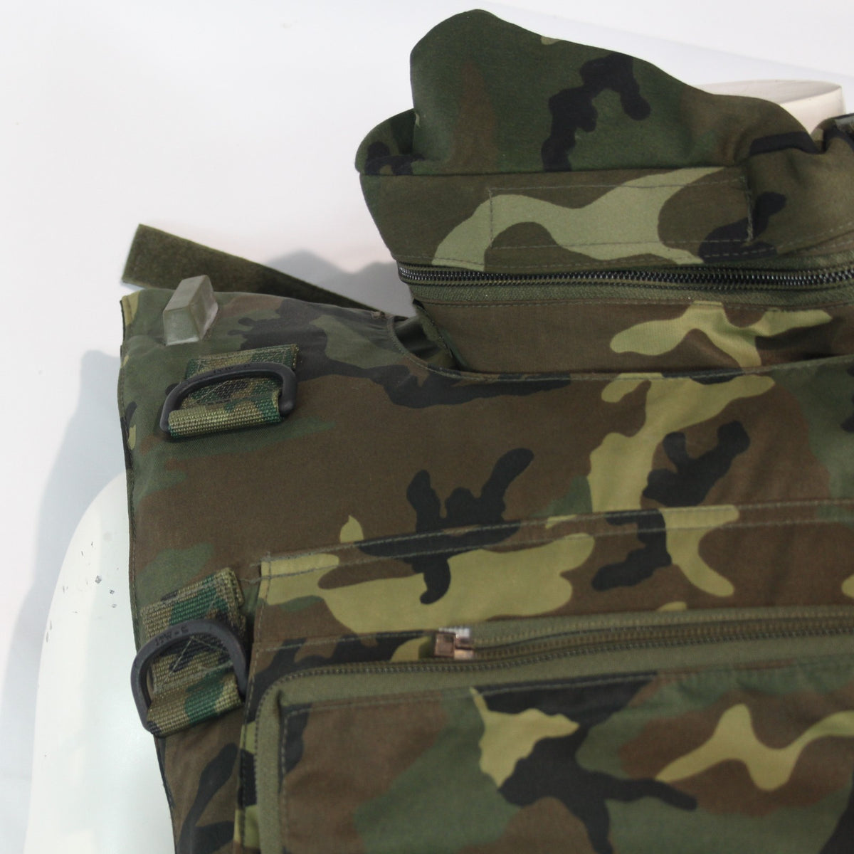 Spanish Military Body Armour Cover with Kevlar Genuine Surplus Camo Small 3968