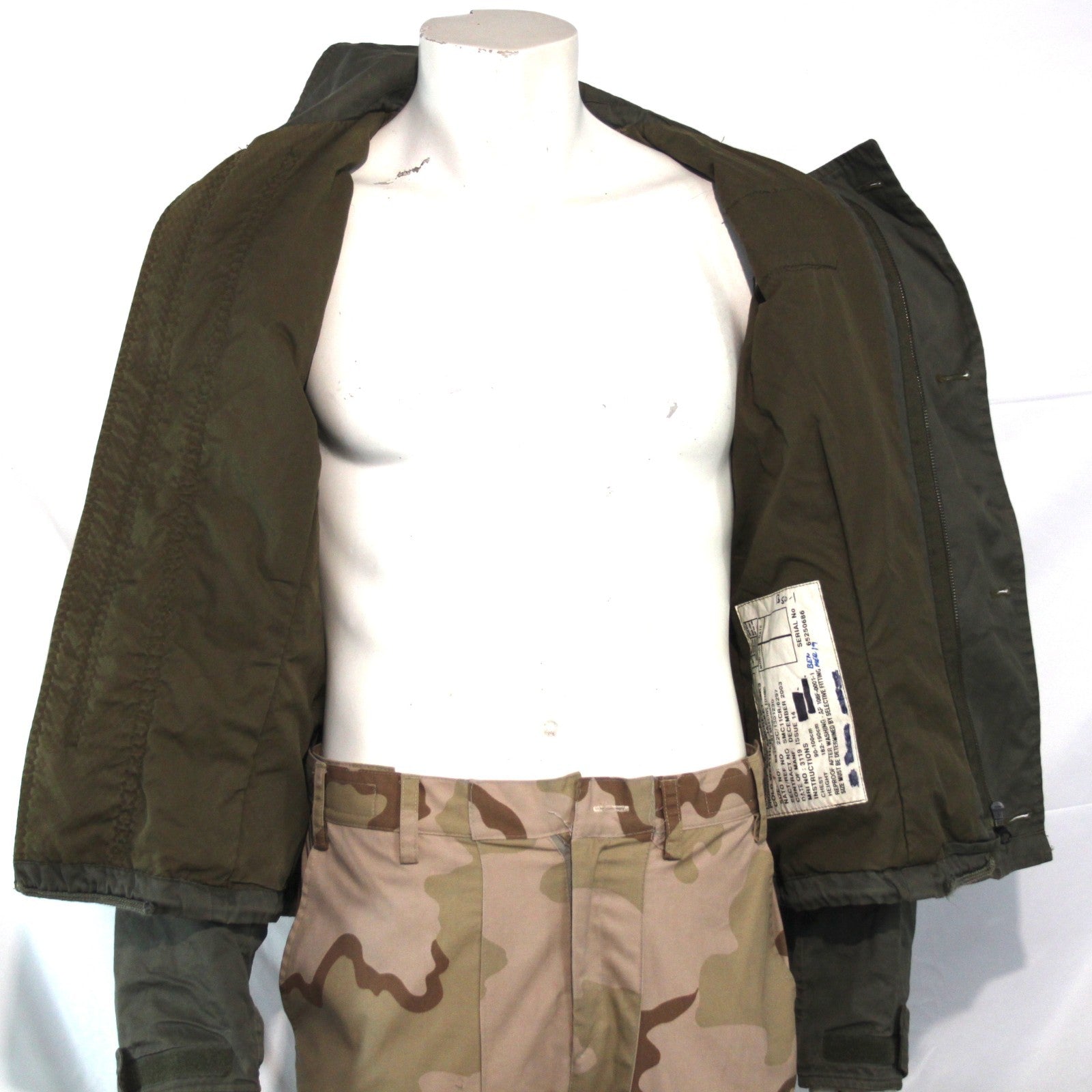 Genuine Surplus British RAF Airforce Pilots Flight Jacket Mk3 90-100cm (3527)