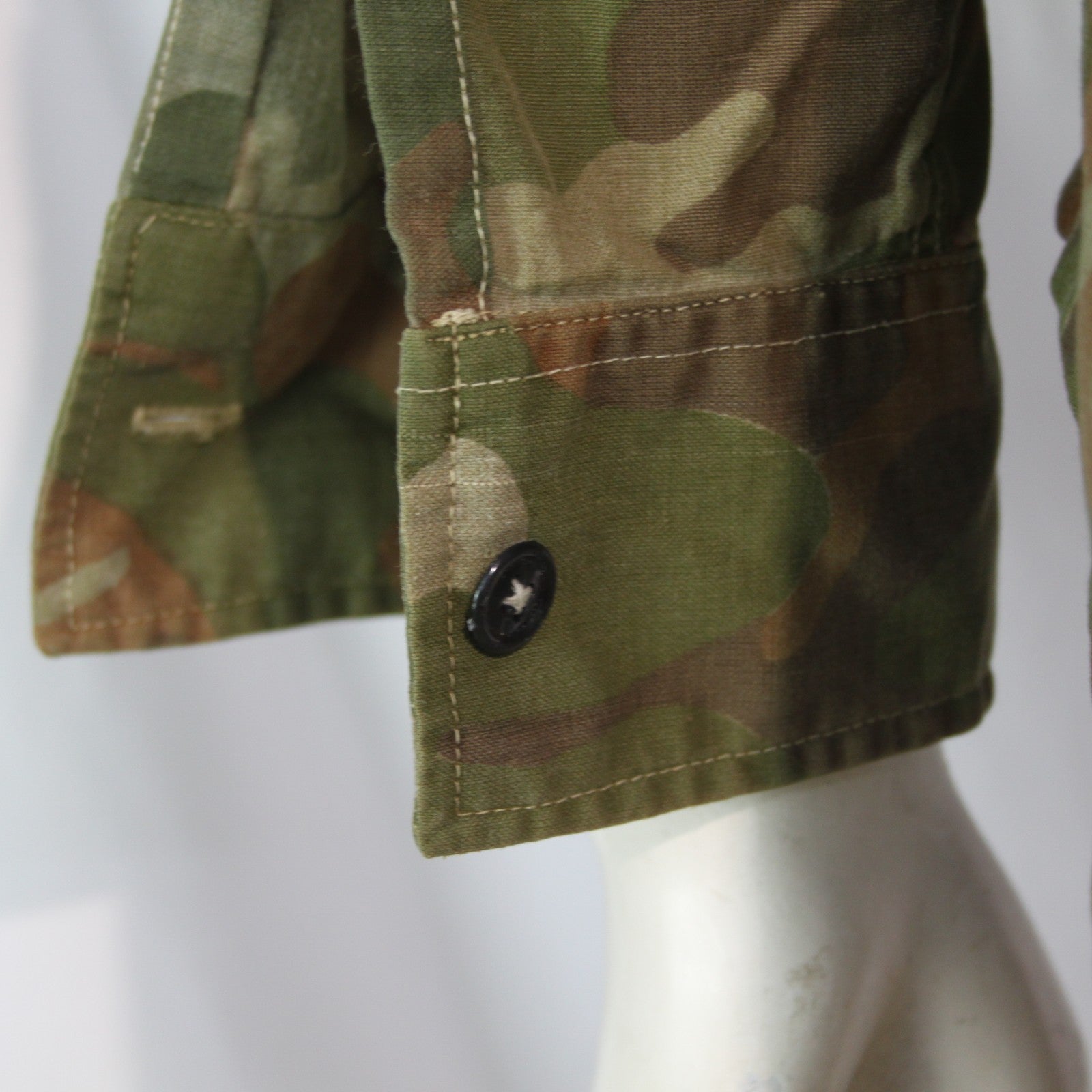 Romanian Army  Camo Shirt Genuine Surplus Jungle 15.5" (4215)