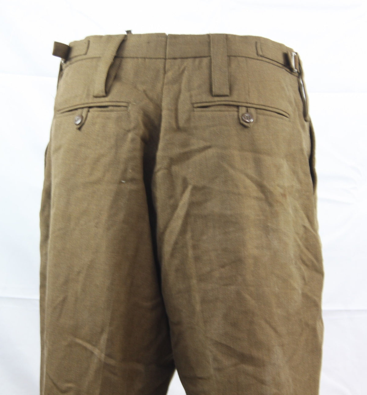 Genuine Surplus British Army Barrack Dress Trousers Tan Smart Uniform Formal