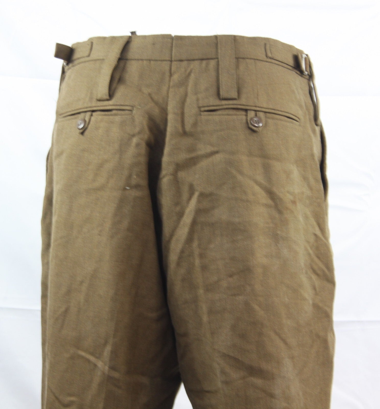Genuine Surplus British Army Barrack Dress Trousers Tan Smart Uniform Formal