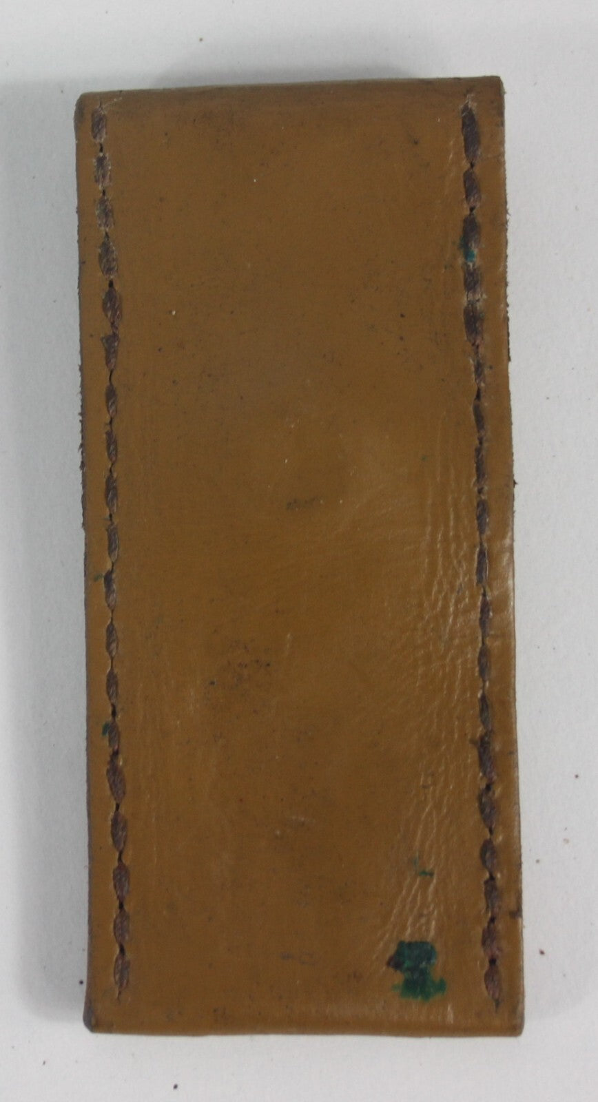 Genuine Surplus Army Mini Leather Pouch Strong Brown 11x5cm