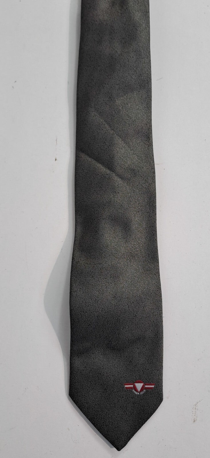 Genuine Surplus Austrian Army Dress Uniform Tie Grey Silver (2274)