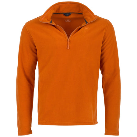 Highlander Ember Zip Neck Fleece Pullover Top Sweater Slim Fit All Colours