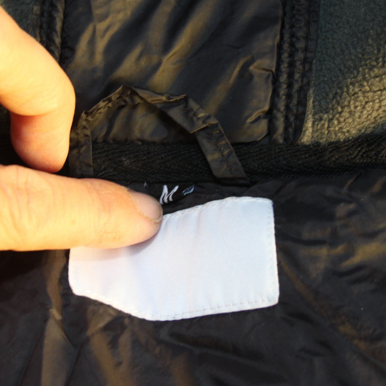 Genuine Surplus British Army Padded Lightweight Jacket Black Grey Printed (4284)