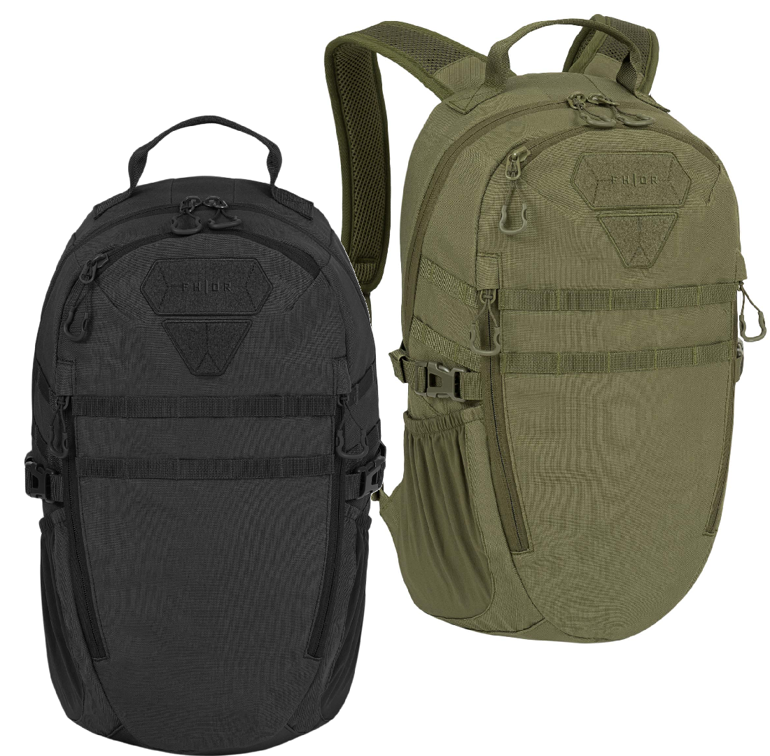 Highlander Fhior Pac 1 Grab & Go Bag 20 Litre Rucksack Black Olive Tactical Bag