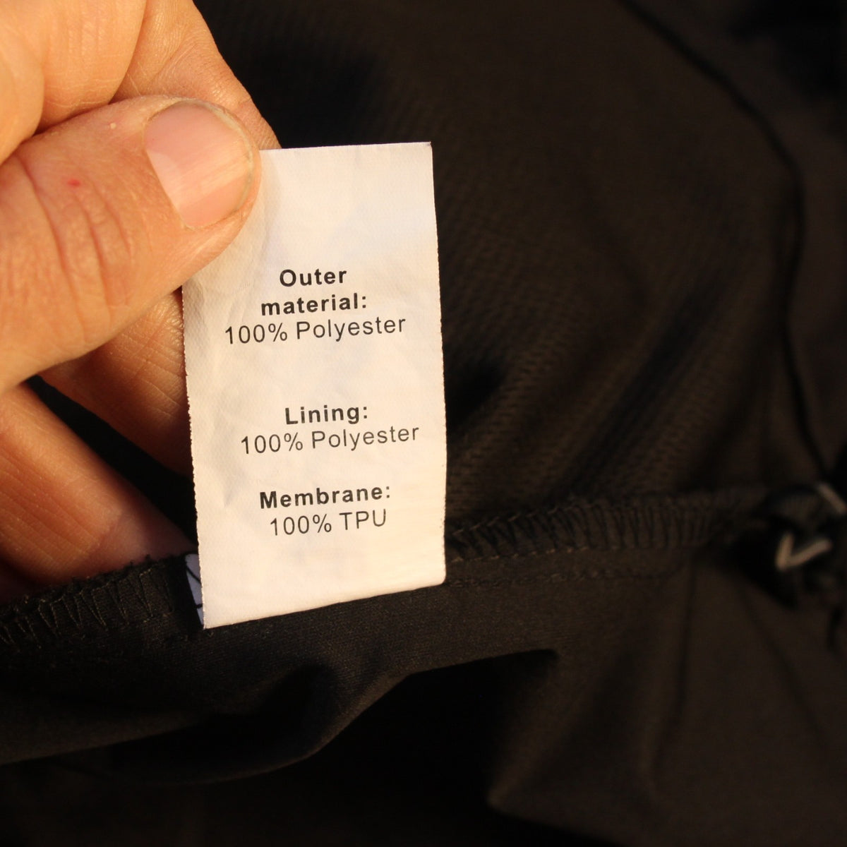 Genuine Surplus British Army Water Resistant Jacket Black Printed (4285)
