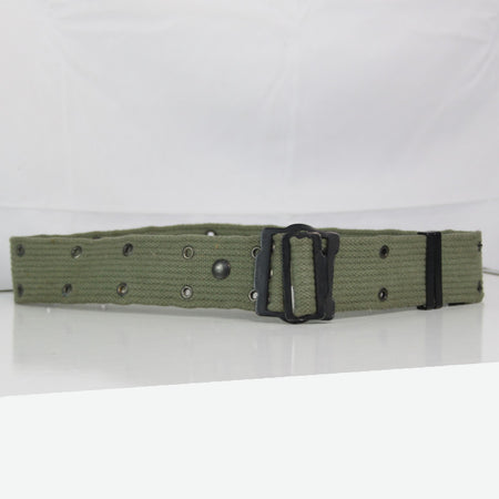 Genuine Surplus French Naval Navy Belt Webbing 32-40" Waist Olive (4093)