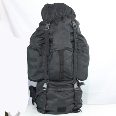 Ex-Sample Highlander Forces 88 Litre Rucksack Black Military Bergen (3403)