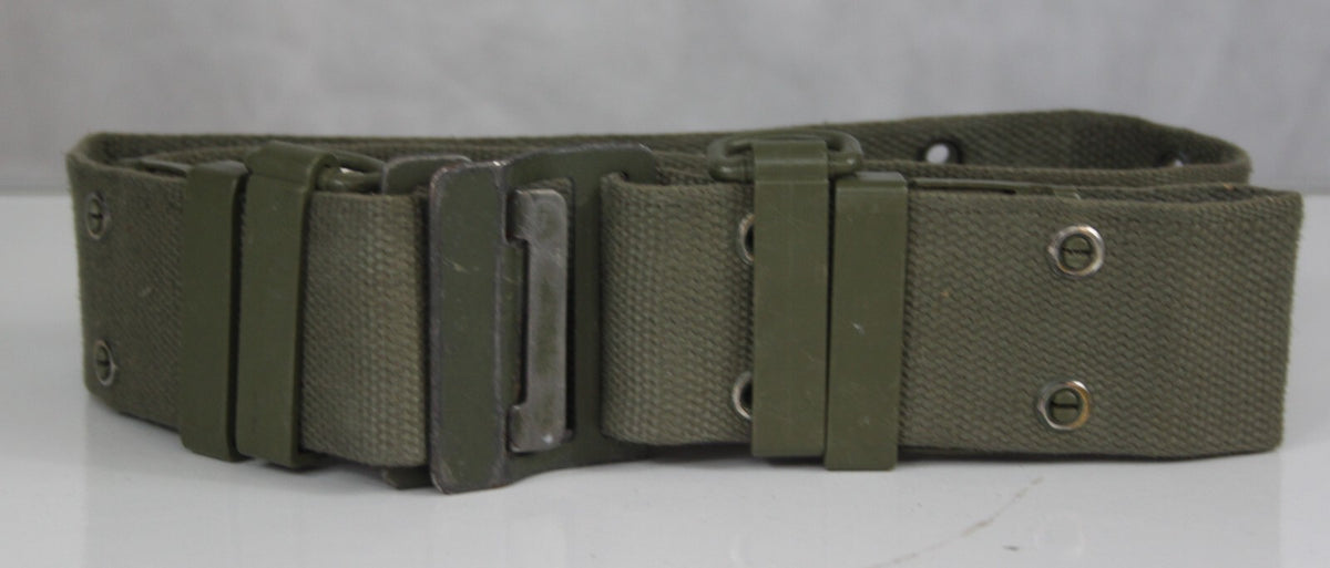 Genuine Surplus French  FAMAS Army 2" Combat Belt Olive Pistol Belt